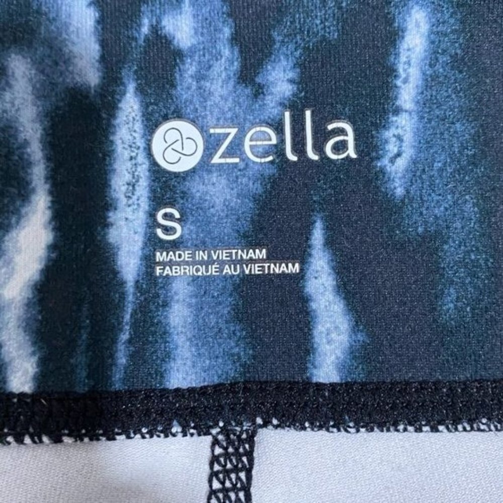 Zella Leggings Womens black white tie dye size Small S - Picture 4 of 4